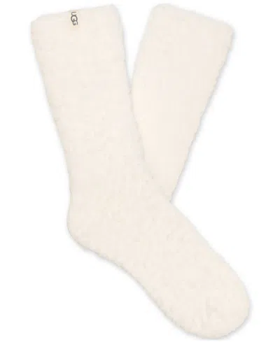 Ugg Women's Teddi Cozy Crew Socks In Cream