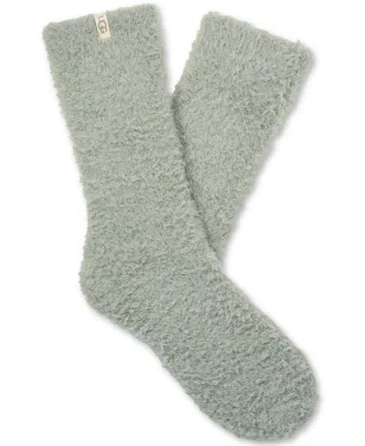 Ugg Women's Teddi Cozy Crew Socks In Vinito (shaded Clover)