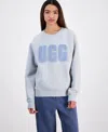 Ugg Women's The Madeline Fuzzy-logo Crewneck Sweatshirt In Icj
