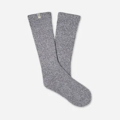 Ugg ® Women's Tyla Slouchy Crew Ii Cotton Blend In Grey Heather