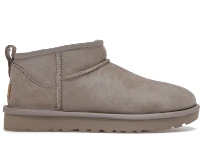 Pre-owned Ugg Women's  Classic Ultra Mini Boot Sneakers In Goat