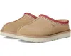 Ugg Tasman Suede Slippers With Shearling Lining In Sand