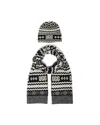 Ugg Women's Isle Set In Black Multi In Gray