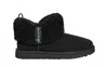 Ugg Women's Ultra Mini Braid In Black In Animal Print