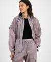 Ugg Women's Winny Lightweight Full-zip Jacket Ii In Gray
