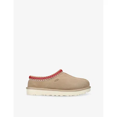 UGG WOMENS BEIGE COMB TASMAN II SUEDE SLIPPERS EUR 36 / 3 UK