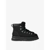 Ugg Womens Black  X Sacai Suede Hiker Boots Eur 40 / 7 Uk In Animal Print