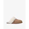 Ugg Scuffette Ii Slippers With Wool Lining Shoes In Brown