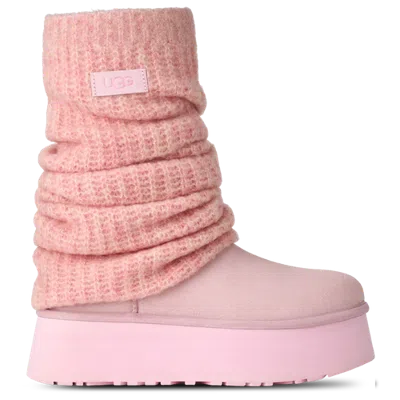 Ugg Womens Classic Mini Dipper Legwarmer In Neutral