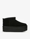 Ugg Classic Ultra Mini Boots In Black