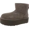 Ugg Classic Ultra Mini 50mm Suede Platform Boots