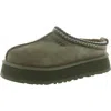 Ugg Womens Faux Fur Lined Slide Slippers In Brown