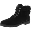 Ugg Womens Fleece Lined Booties In Black