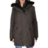 Ugg Womens Hooded Polyester Parka Coat