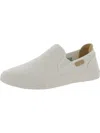 Ugg 1130779 Womens Logo Leather Slip-on Sneakers In White