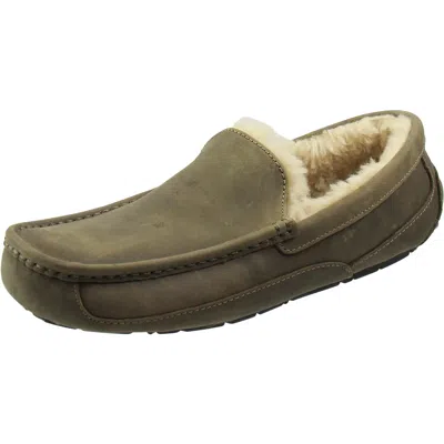 Ugg Womens Lined Leather Moccasins In Multi