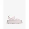 Ugg Goldenglow Sandals Bay Fog In Pale Pink