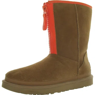 Ugg Womens Suede Mid-calf Winter & Snow Boots In Multi