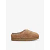 Ugg Tasman Maxi Curly Chestnut-coloured Slipper In Tan