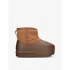 Ugg Classic Mini Pumped Molded Boots In Tan Comb