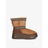 Ugg 44mm Classic Mini Trailgrazer Boots In Tan Comb