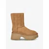 Ugg Classic Twin Seam New Heights Boots In Brown