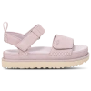 Ugg Women's Goldenstar Flat Platform Lug-sole Sandals In Bay Fog
