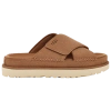 Ugg 夏季女士时尚凉鞋休闲厚底交叉舒适一字拖鞋 1137910 In Chestnut/driftwood/moss Green