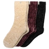 Ugg Womens  Leda Sparkle 3 Pack Socks In Multi
