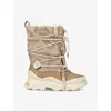 Ugg Woman Metropeak Boots Shoes In Beige