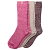 Ugg Rib Knit Slouchy Crew Socks, Pack Of 3 In Multi