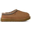 Ugg Tasman Beige Mules With Embossed Logo In Suede Woman In Brown