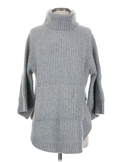 Pre-owned Ugg Wool Pullover Sweater In Gray