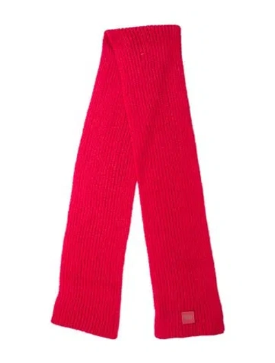 Pre-owned Ugg Wool Scarf In Red