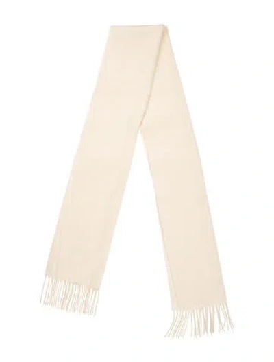 Pre-owned Ugg Wool Scarf W/ Tags In Neutral