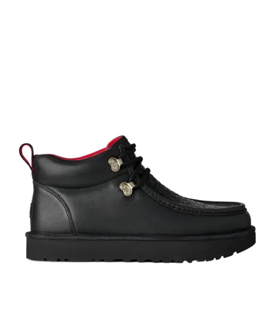 UGG WOVEN LACE-UP TRAINERS