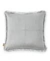 Ugg Wyatt Square Decorative Pillow, 20" X 20" In Gray