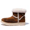 Ugg X Bape Classic Mini Fleece Lined Brown