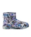 Ugg Classic Mini Patterned Boots In Gray