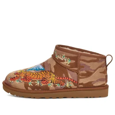 Ugg X Palace Classic Ultra Mini Boot 'chestnut Camo'