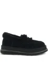 Ugg X Sacai Suede Loafers In Black