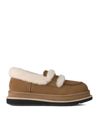 Ugg X Sacai Ugg Sacai Shearling Loafer In Animal Print