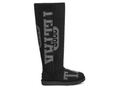 Pre-owned Ugg X Telfar Fleece Tall Sneakers In Black