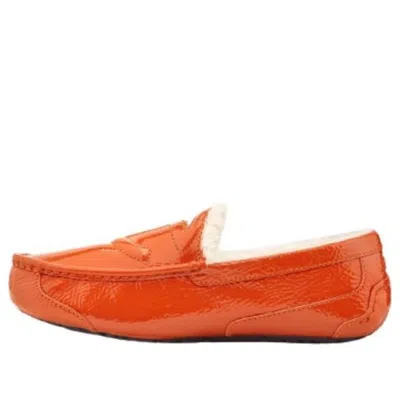 Ugg X Telfar Loafer Crinkle 'spicy Pumpkin' In Orange