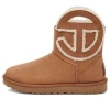 Ugg X Telfar Logo Classic Mini 'chestnut'