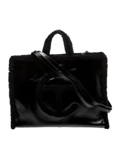 Pre-owned Ugg X Telfar Pvc Crossbody Bag In Black