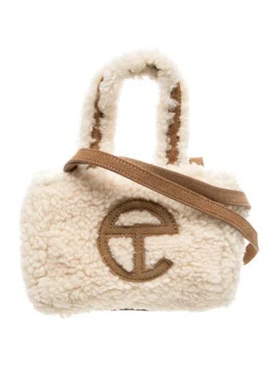 Pre-owned Ugg X Telfar Signature Tote In Neutrals