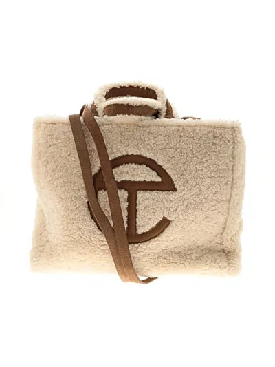 Pre-owned Ugg X Telfar Tote Bag In Brown
