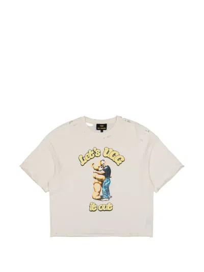 Ugg X Willy Chavarria Hug It Graphic-print T-shirt In Neutral
