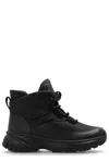 Ugg 25mm Yose Puffer Lace Hiking Boots In Black